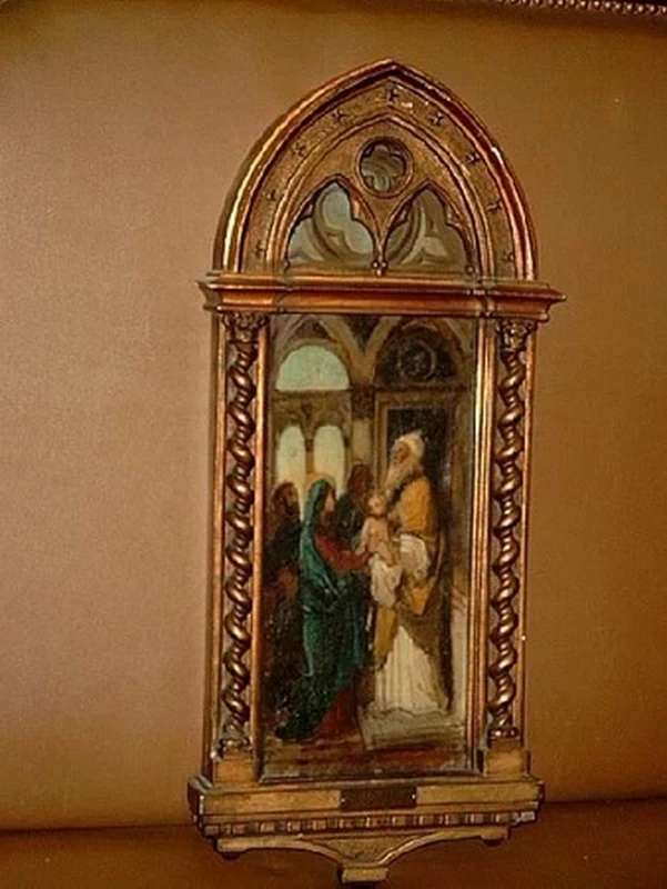 Maria con il bambino Gesù nel tempio